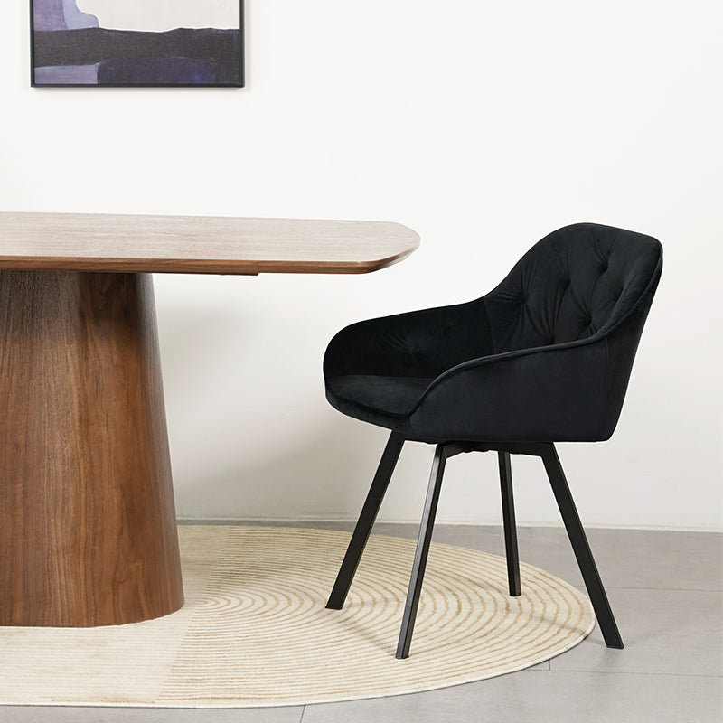 Ofcasa Armlehnenstuhl Keaton Beige,esszimmerstuhl drehbar,esszimmerstuhl beige,esszimmerstuhl mit armlehne,esszimmerstuhl drehbar mit armlehne,esszimmerstuhl samt,ofcasa DE