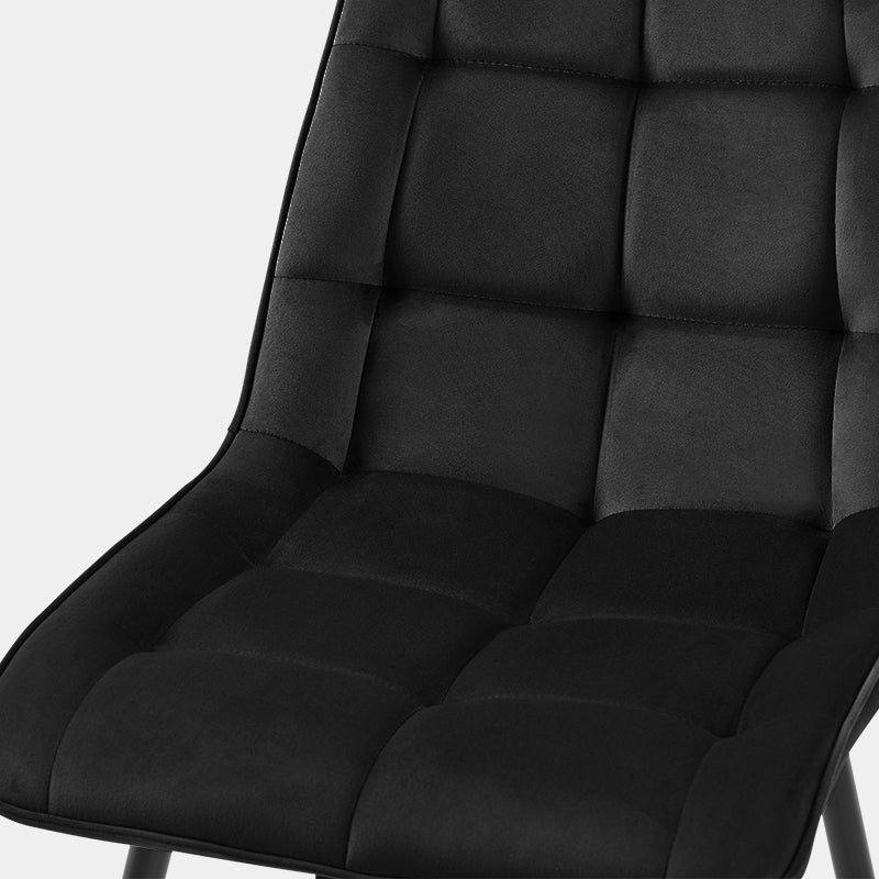Ofcasa Esszimmerstühle Luxuriöse Freizeitstühle aus Samtstoff 2 Stück ofcasafurniture DE