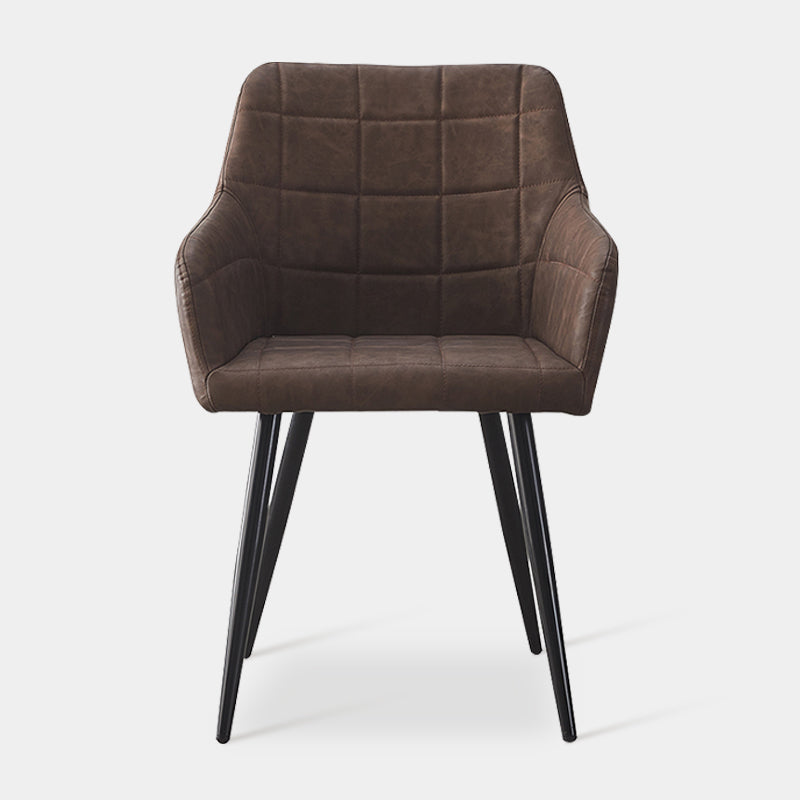 2er-Set Ofcasa PU-Leder Armlehnenstuhl Esszimmer Stühle gepolstert Akzent Sessel Restaurants Wohnzimmerstühle ofcasafurniture DE