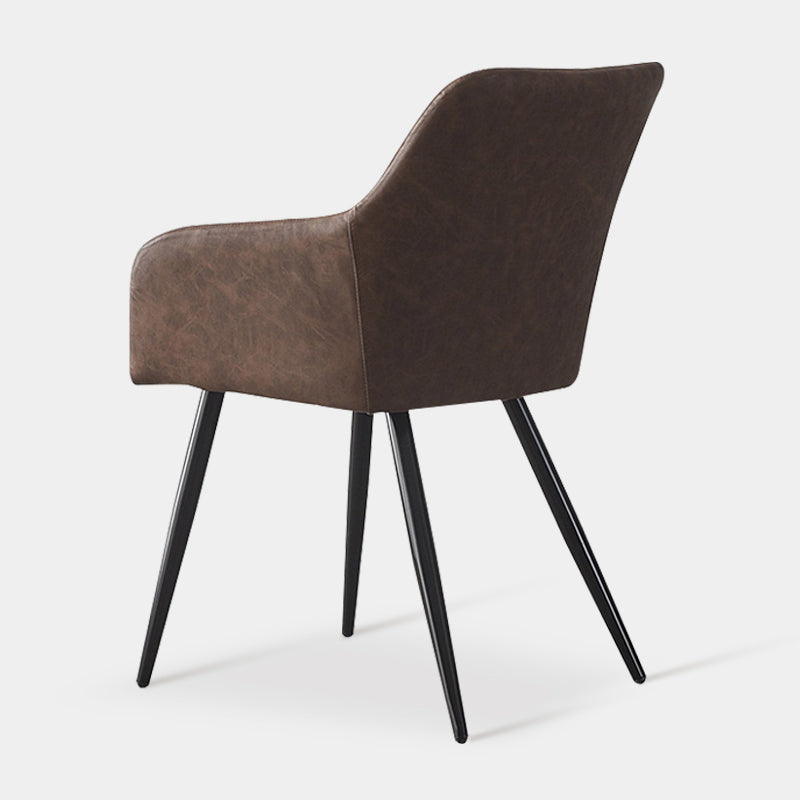 2er-Set Ofcasa PU-Leder Armlehnenstuhl Esszimmer Stühle gepolstert Akzent Sessel Restaurants Wohnzimmerstühle ofcasafurniture DE
