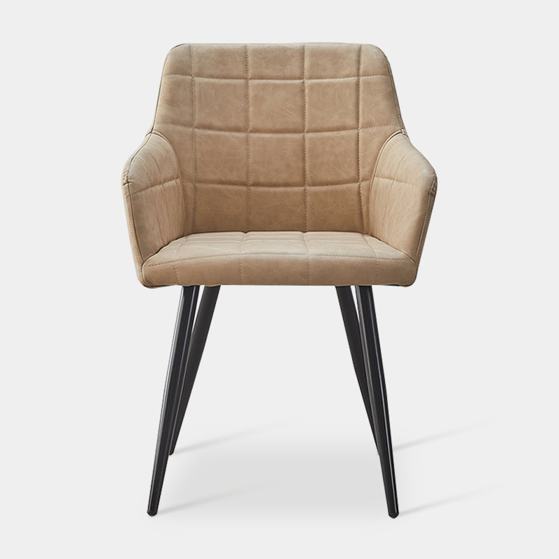 2er-Set Ofcasa PU-Leder Armlehnenstuhl Esszimmer Stühle gepolstert Akzent Sessel Restaurants Wohnzimmerstühle ofcasafurniture DE