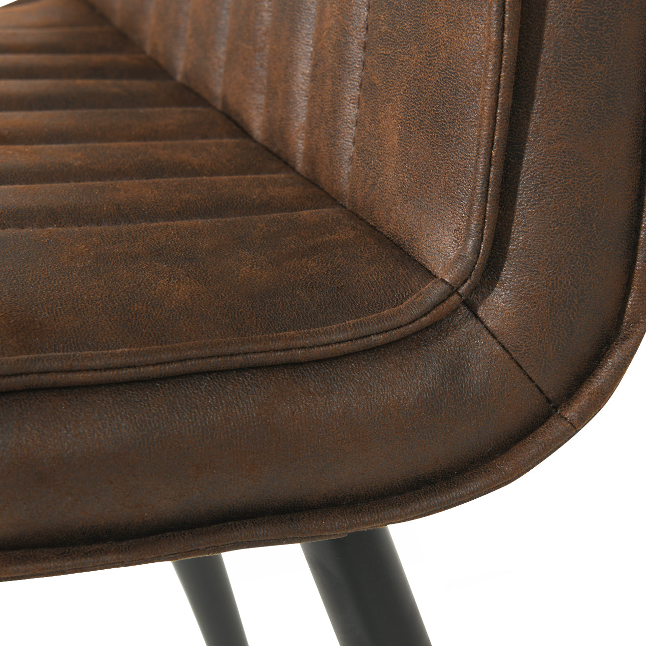 2er-Set Ofcasa Dicker weicher Pu-Leder-Esszimmerstuhl ofcasafurniture DE