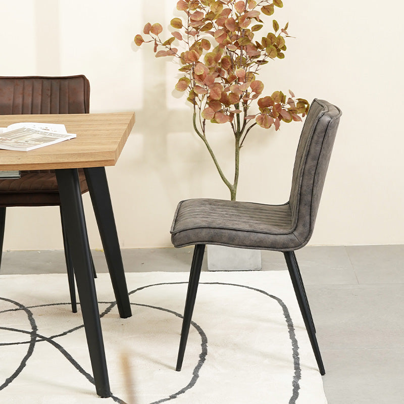 2er-Set Ofcasa Dicker weicher Pu-Leder-Esszimmerstuhl ofcasafurniture DE