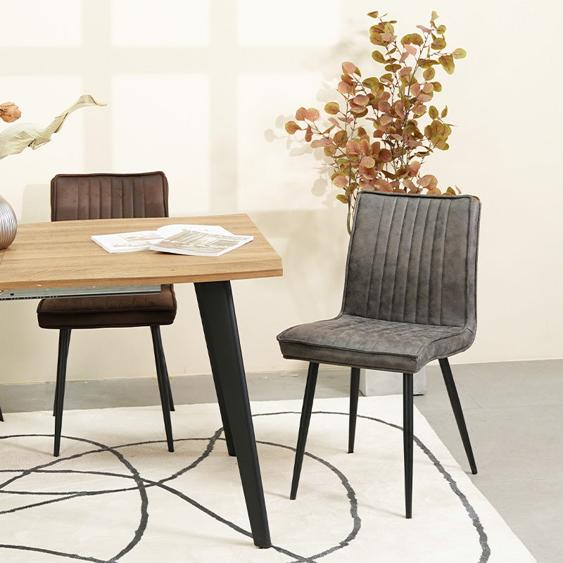 2er-Set Ofcasa Dicker weicher Pu-Leder-Esszimmerstuhl ofcasafurniture DE