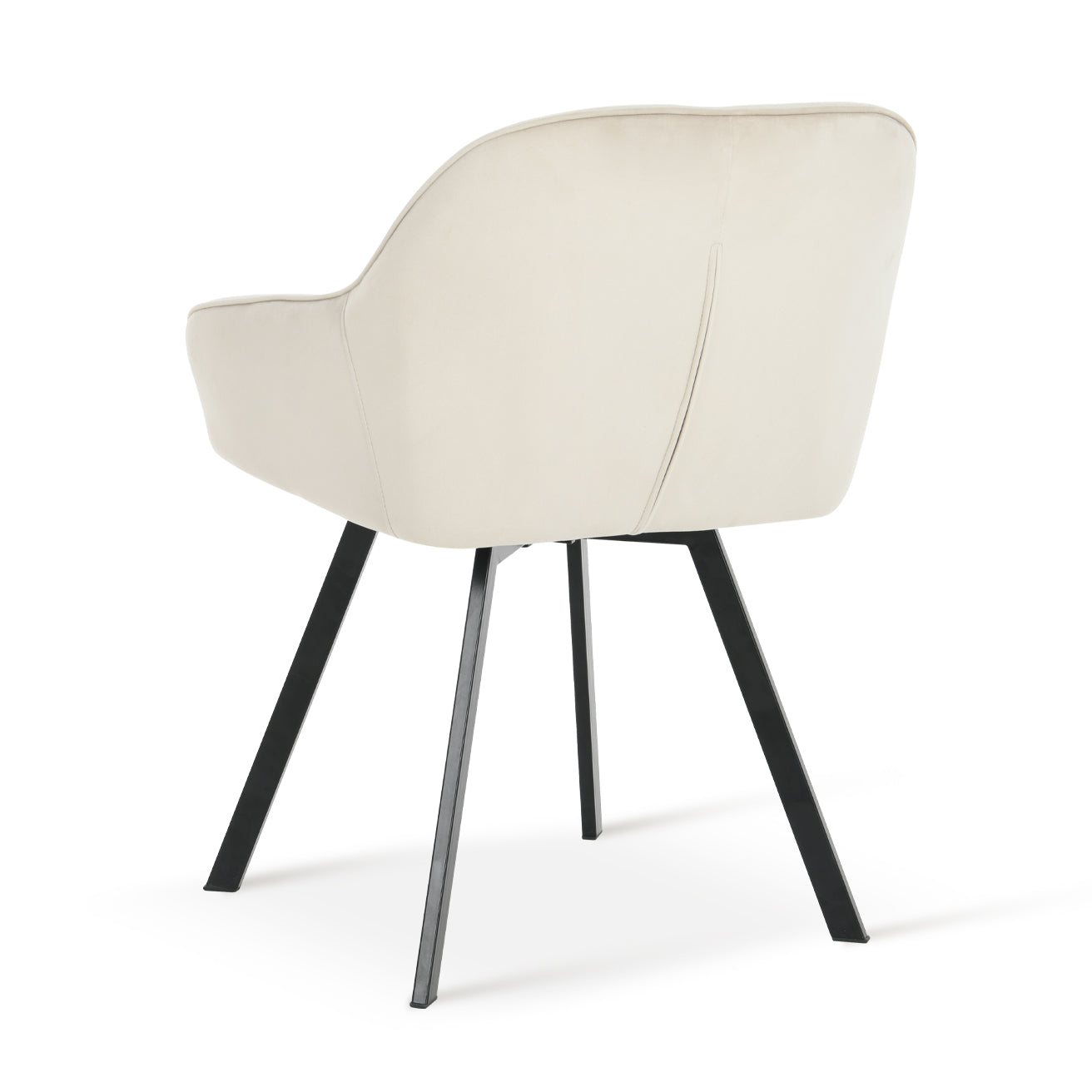 2er-Set Ofcasa Samt-Drehstühle mit 360-Grad-Drehteller Ofcasafurniture DE