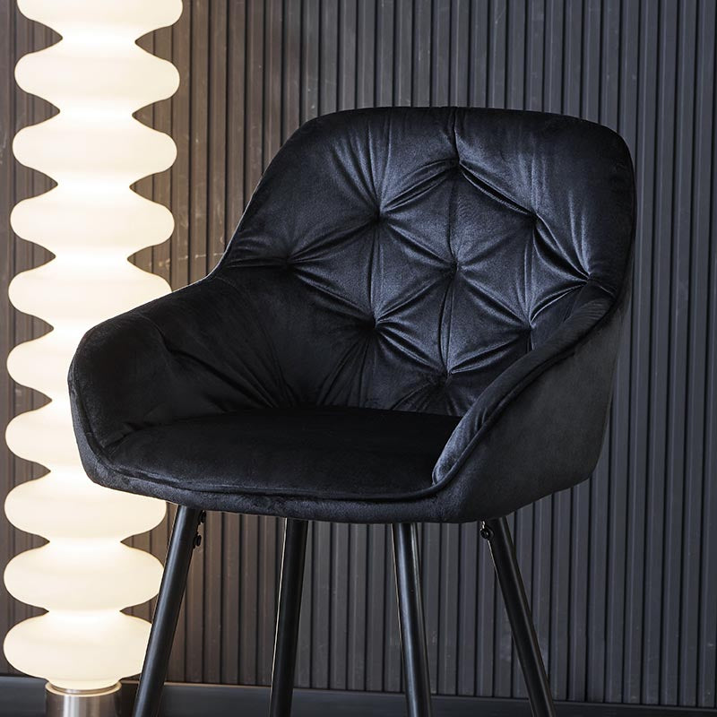 Moderner OFCASA Keaton Barhocker in Grau mit Kunstledersitz, schwarzem Metallgestell und Fußraste – ideal für Kücheninseln oder Home-Bars