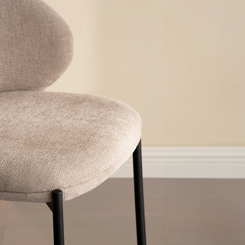 Barhocker Bard [1er-Set] [Leinen Stoff] [65 cm]