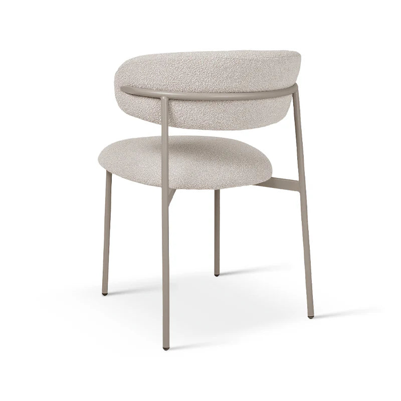 Esszimmerstuhl Zahra [2er Set] [Boucle-Stoff]  [⌀ 1.9 cm]