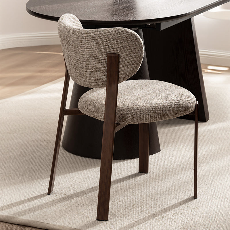 Harper Esszimmerstuhl [2er-Set] [Leinenoptik-Stoff]