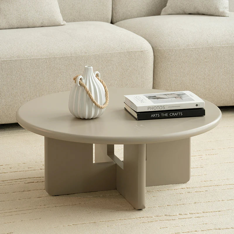 Set aus matten runden Couchtischen Aine Chelsea [Grün und Beige] Ofcasafurniture DE