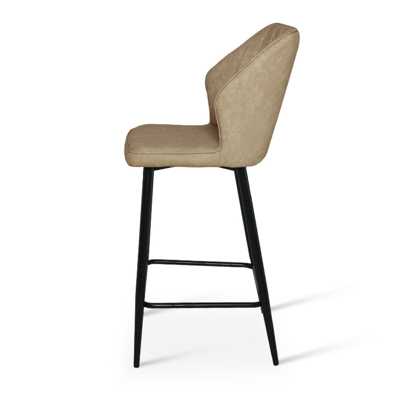 Barhocker Aleena [2er Set] [Kunstleder] [65 cm] Ofcasafurniture DE
