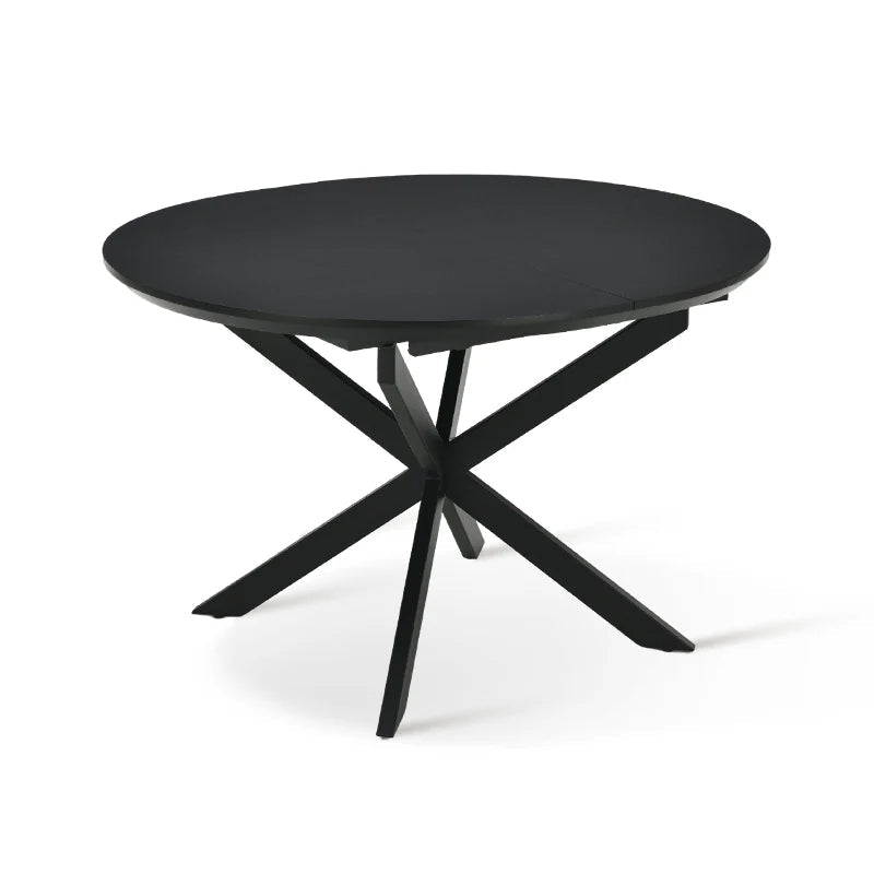 Ausziehbarer Runder Esstisch Beverly [120-160 cm] Ofcasafurniture DE