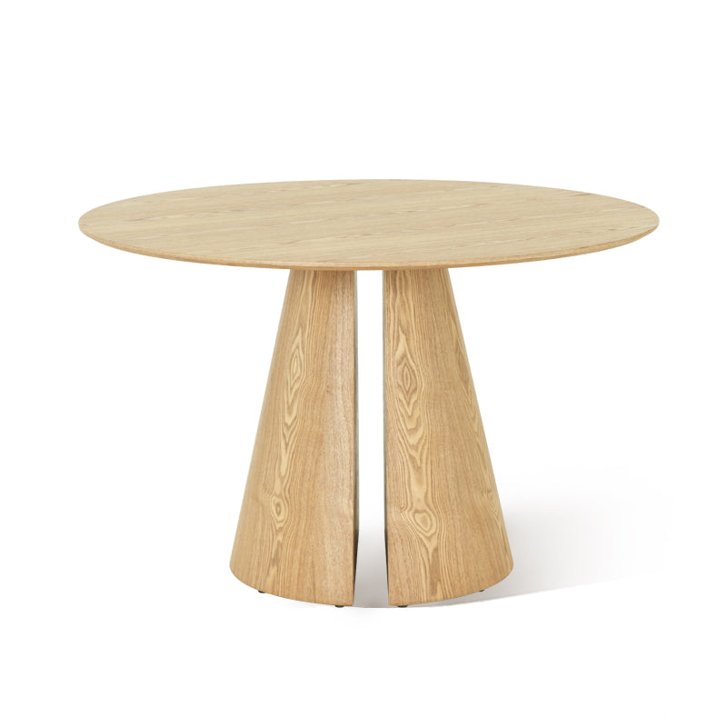 Runder Esstisch Isabeau und 4 Armlehnenstuhl Grove [Esszimmerset] Ofcasafurniture DE