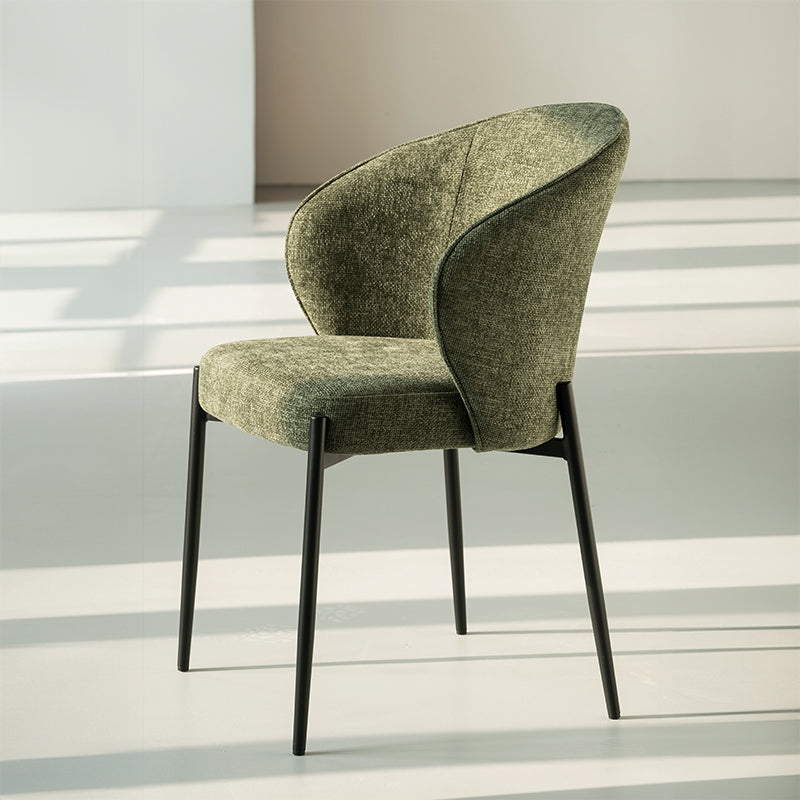 Esszimmersessel Bard [1er Set] [Leinenoptik-Stoff]