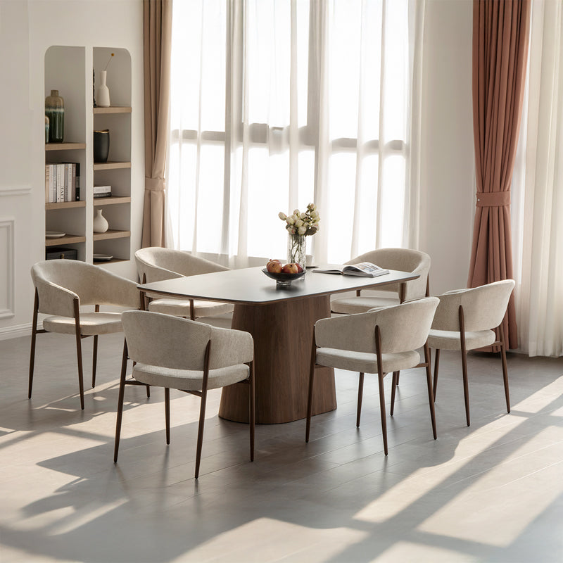 Armlehnenstuhl Weylyn [2er Set] [Chenille]