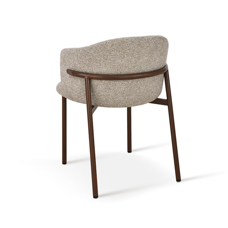 Esszimmerstühle Valda [2er Set] [Leinenoptik-Stoff]