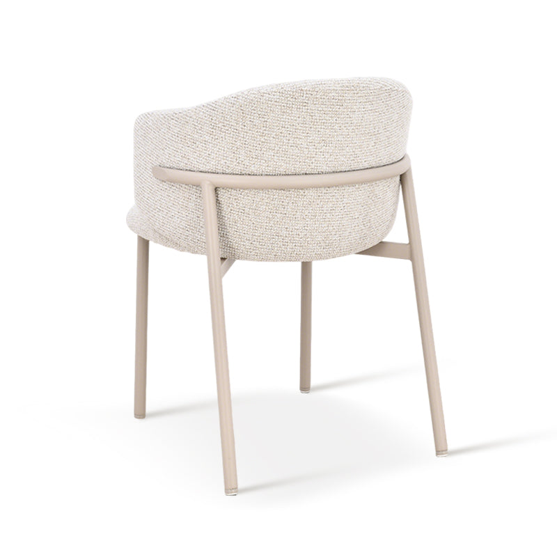 Esszimmerstühle Valda [2er Set] [Leinenoptik-Stoff]