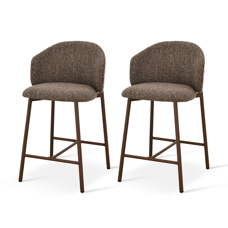 Valda Barhocker [1er Set] [Leinenoptik-Stoff] [65 cm]