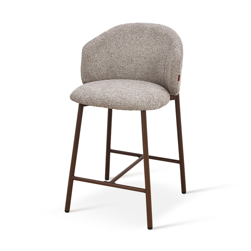 Valda Barhocker [1er Set] [Leinenoptik-Stoff] [65 cm]
