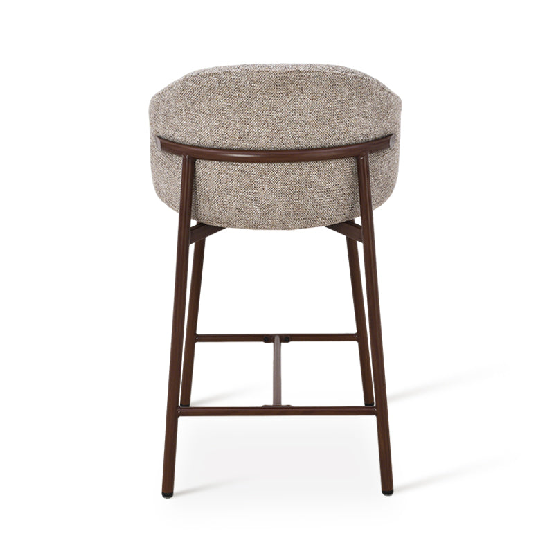 Valda Barhocker [1er Set] [Leinenoptik-Stoff] [65 cm]