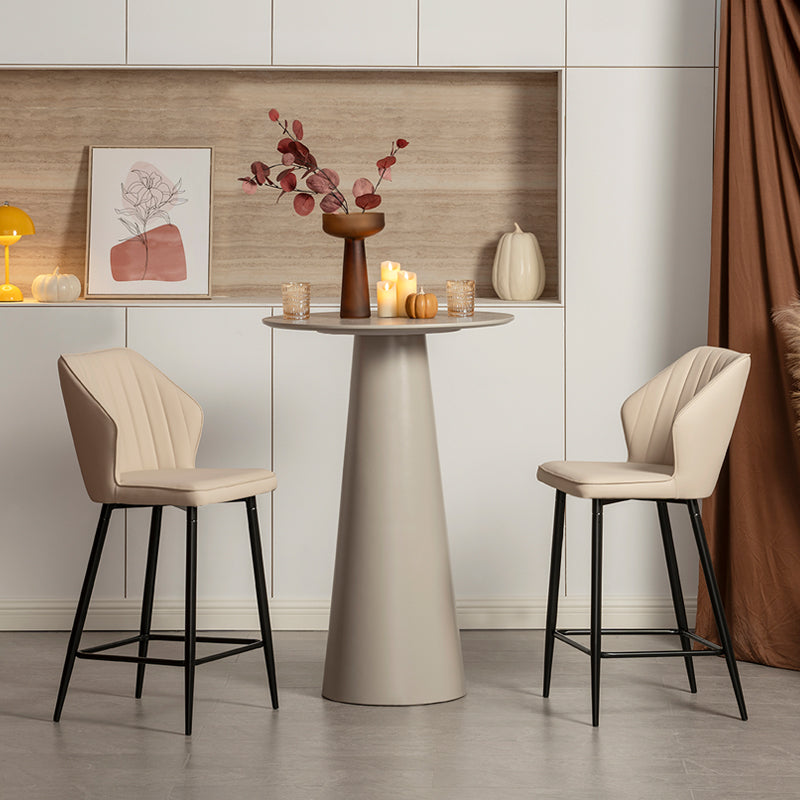 Barhocker Aleena [2er Set] [Kunstleder] [65 cm]