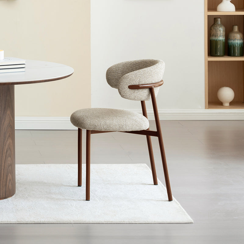 Runder Esstisch  Elowen  und 4 Esszimmerstühle  Zahra S  [Esszimmer-Set]