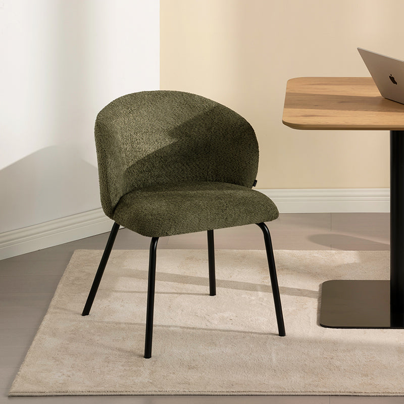 Esszimmerstuhl Yasin [2er Set] [Boucle] Ofcasafurniture DE