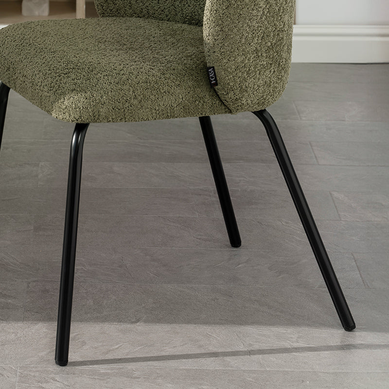 Esszimmerstuhl Yasin [2er Set] [Boucle] Ofcasafurniture DE