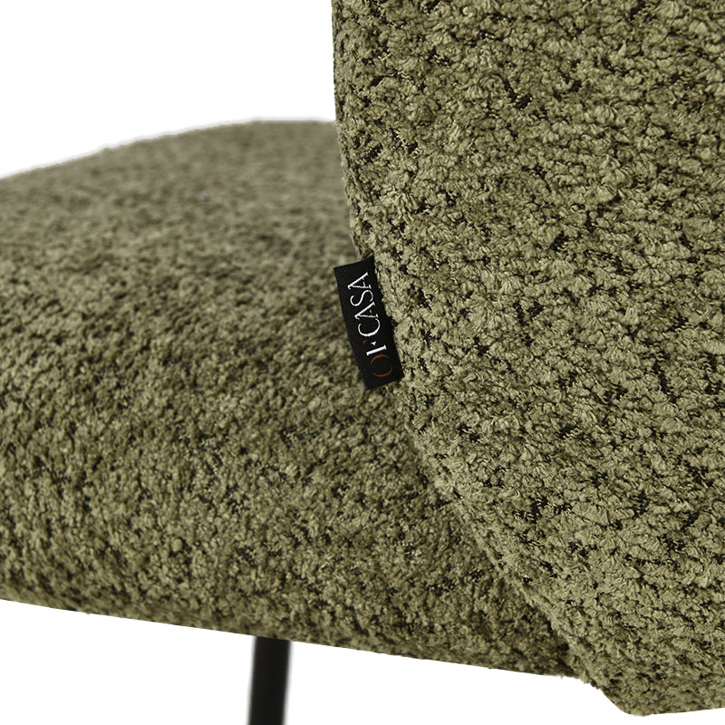 Esszimmerstuhl Yasin [2er Set] [Boucle] Ofcasafurniture DE