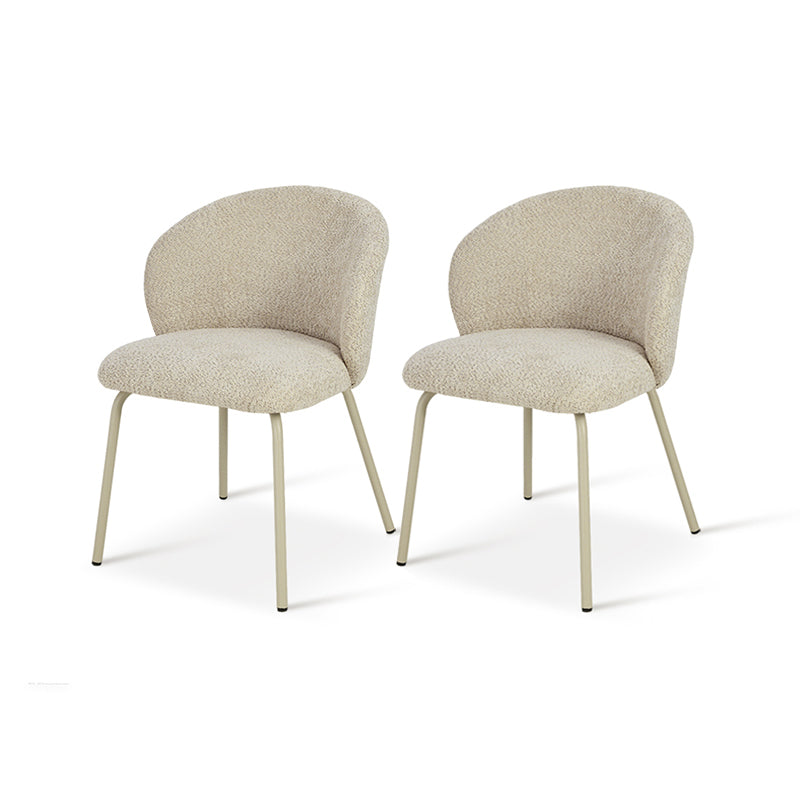 Esszimmerstuhl Yasin [2er Set] [Boucle]