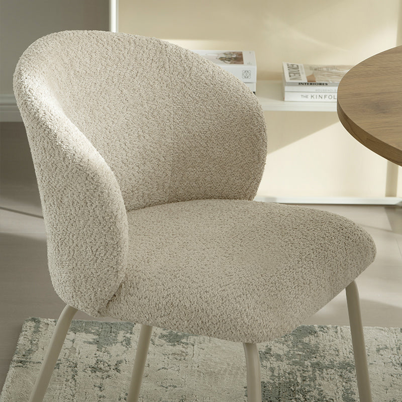 Esszimmerstuhl Yasin [2er Set] [Boucle]