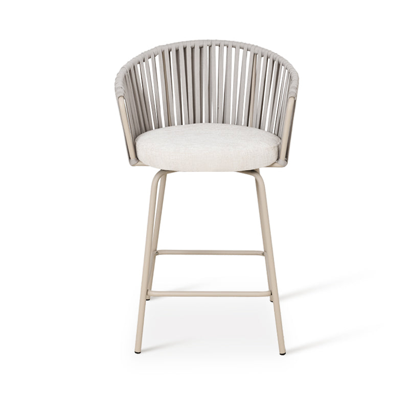 Louisa Barhocker [2er-Set] [Leinenoptik-Stoff] [65 cm]