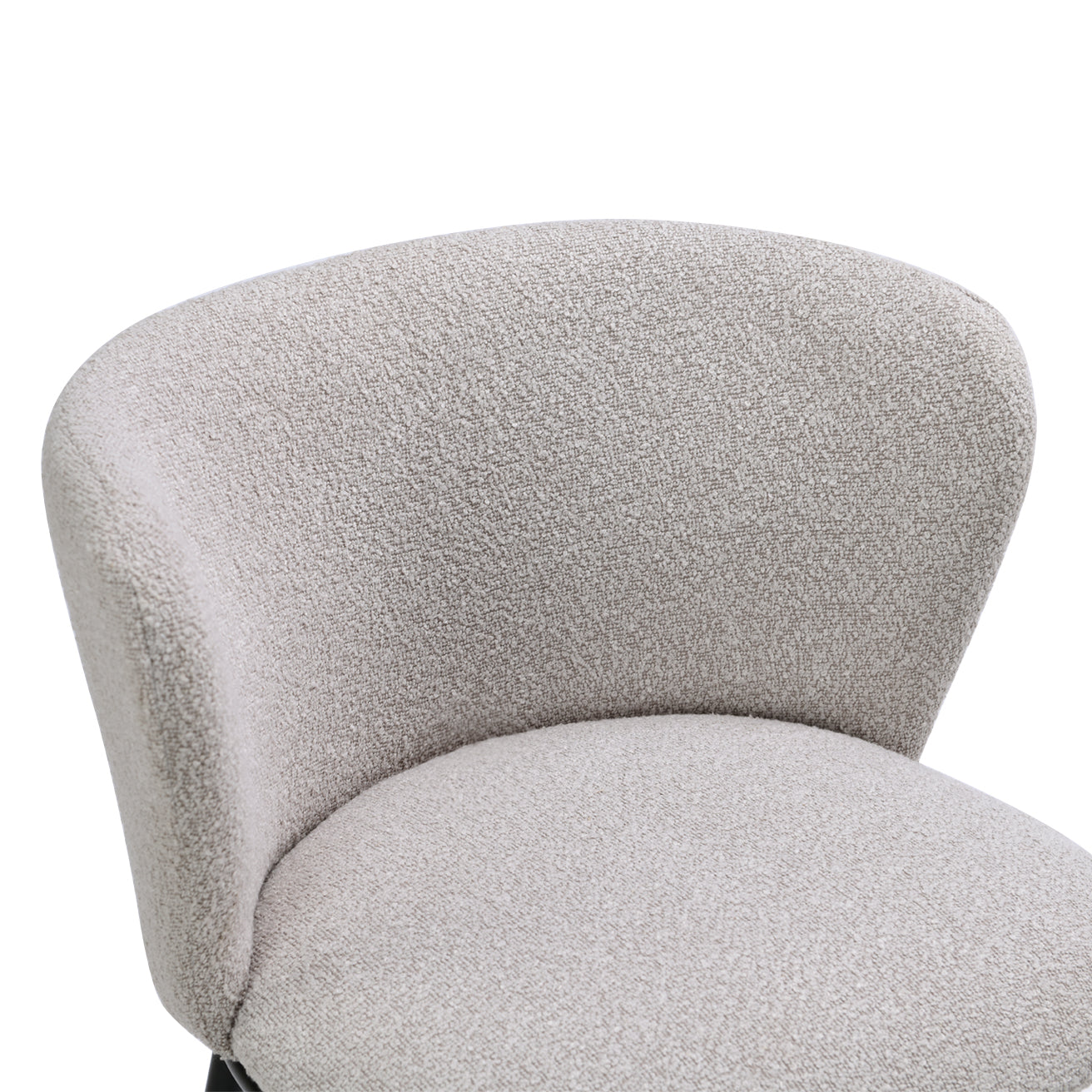 Barhocker Karin [2er Set] [Boucle-Stoff] [65 cm] Ofcasafurniture DE