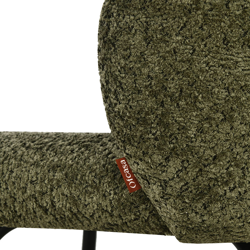 Barhocker Yasin [2er Set] [Boucle-Stoff] [65 cm]
