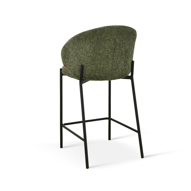 Barhocker Bard [1er-Set] [Leinenoptik-Stoff] [65 cm]