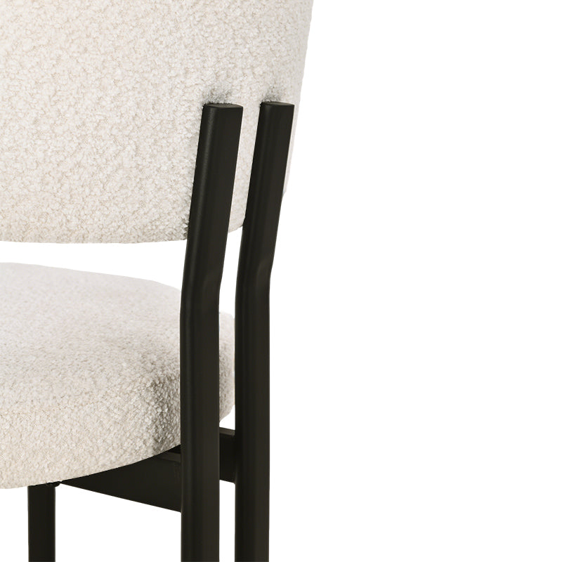 Esszimmerstuhl Mabel [2er Set] [Boucle]