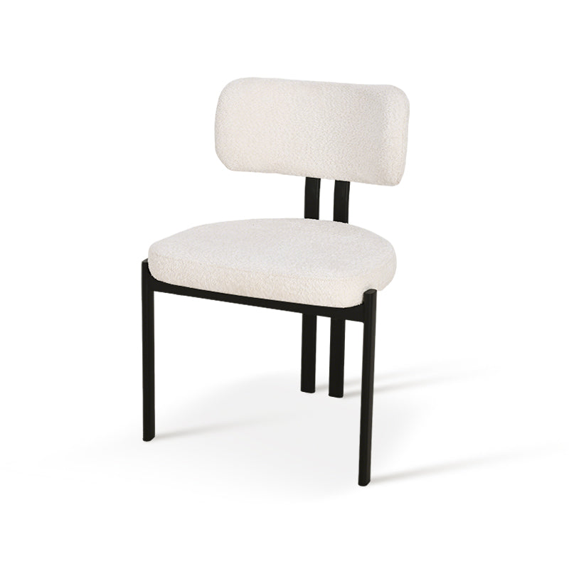 Runder Esstisch Gemma und 4 Esszimmerstühle Mabel [Esszimmer-Set]