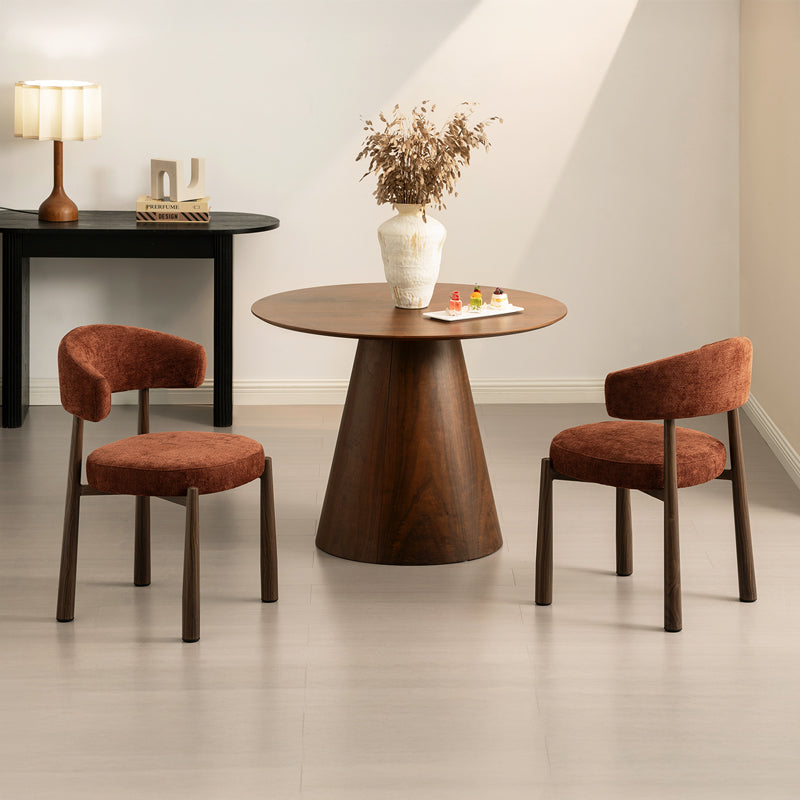 Esszimmerstuhl Lexine [2er-Set] [Leinenoptik-Stoff]
