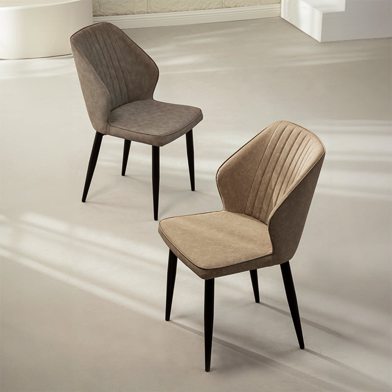 Esszimmerstuhl Aleena [2er Set] [Kunstleder] ofcasafurniture DE