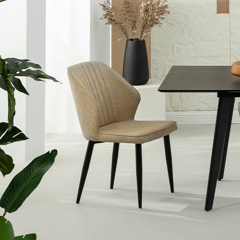 Esszimmerstuhl Aleena [2er Set] [Kunstleder] ofcasafurniture DE