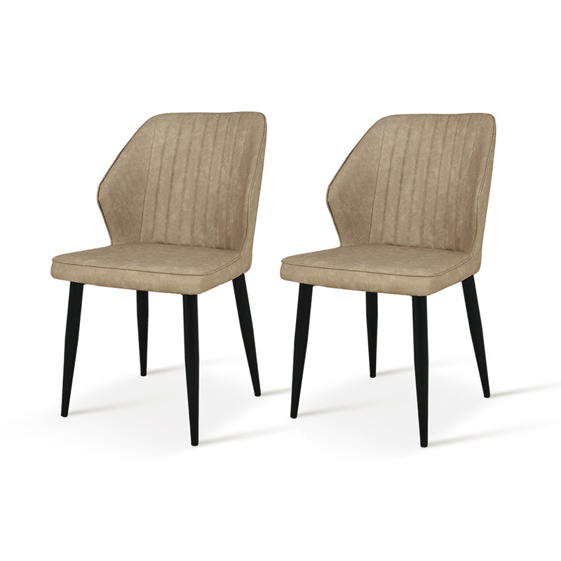 Esszimmerstuhl Aleena [2er Set] [Kunstleder] ofcasafurniture DE