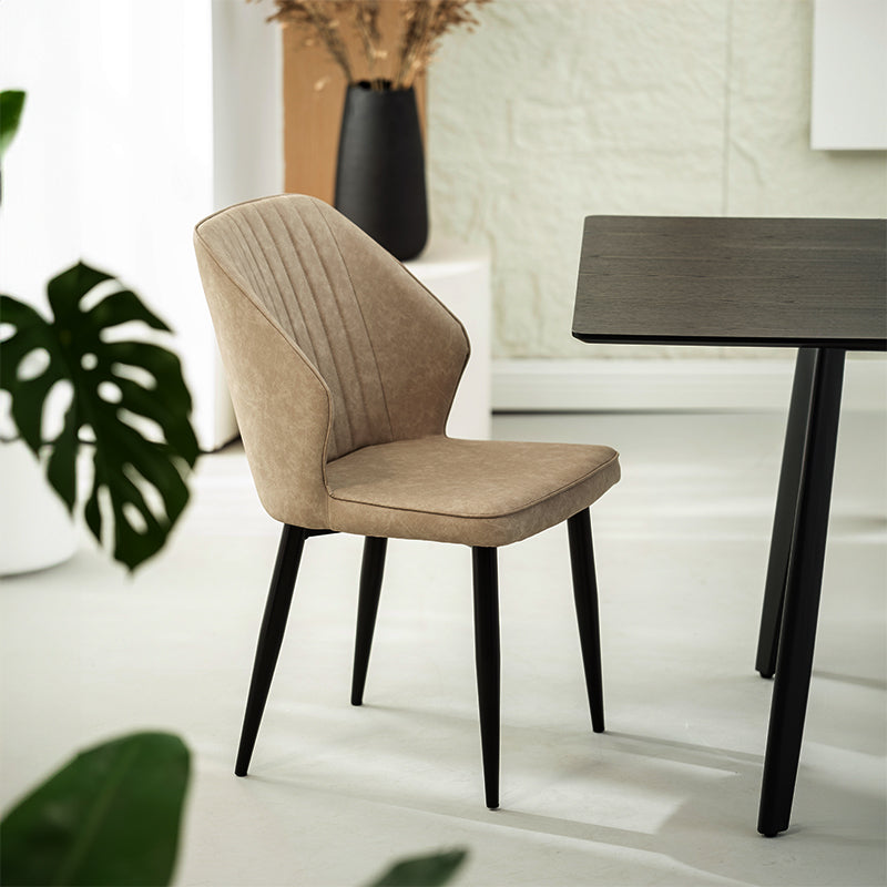 Esszimmerstuhl Aleena [2er Set] [Kunstleder] ofcasafurniture DE