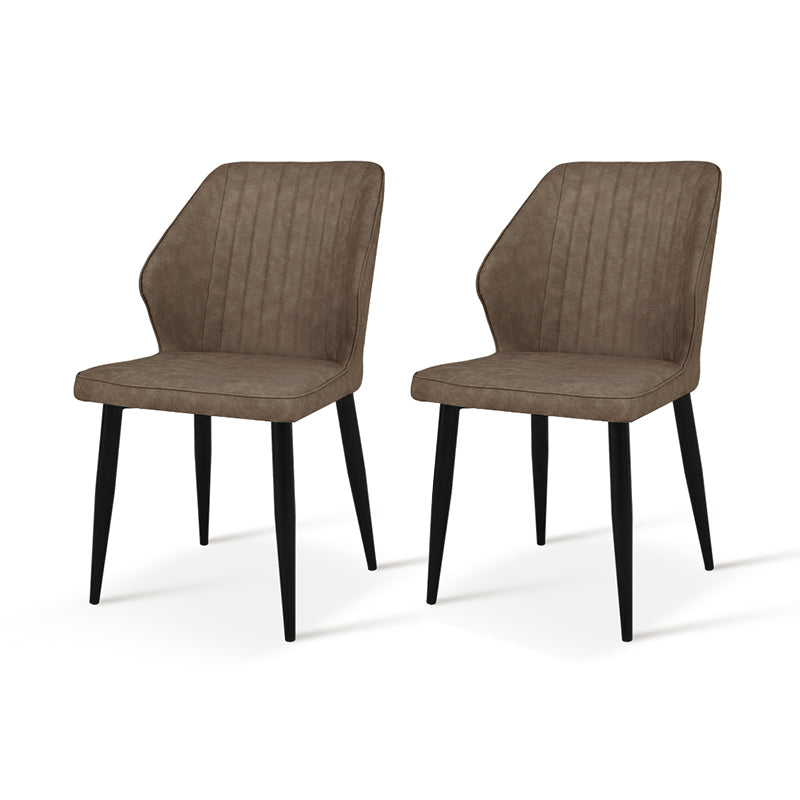 Esszimmerstuhl Aleena [2er Set] [Kunstleder] ofcasafurniture DE