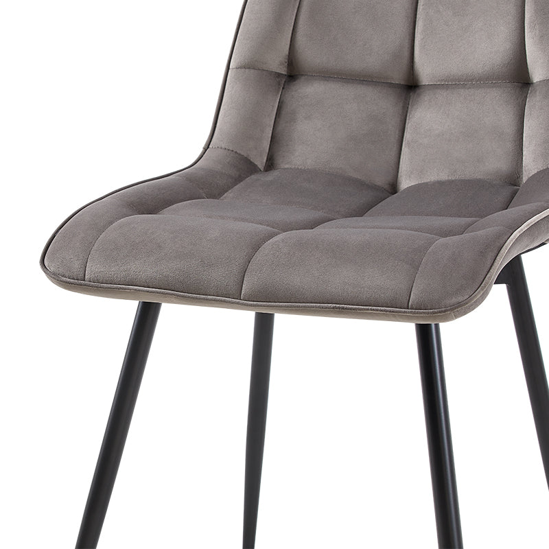 Esszimmerstuhl Osian [2er Set] [Samtstoff] ofcasafurniture DE