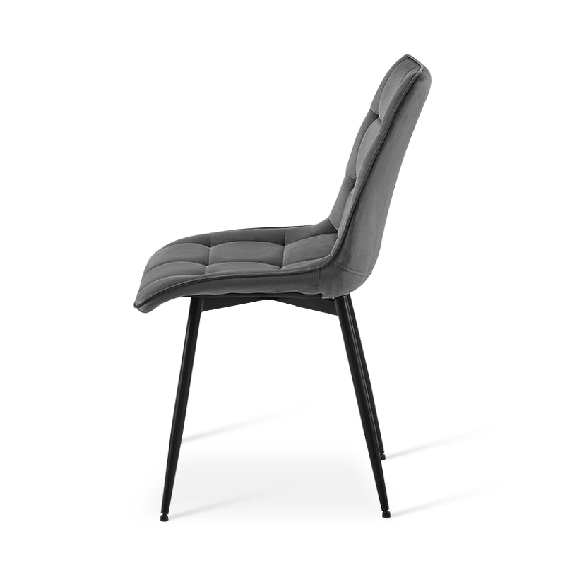 Esszimmerstuhl Osian [2er Set] [Samtstoff] ofcasafurniture DE