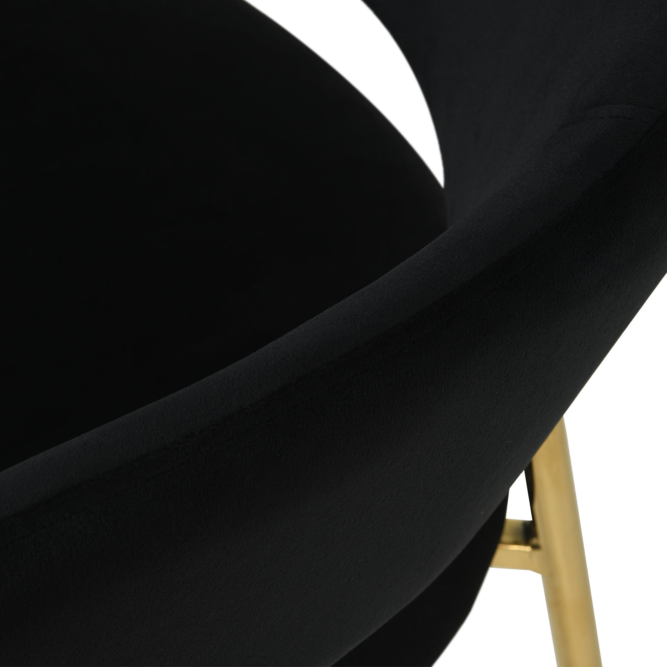 Esszimmerstuhl Saskia [2er Set] [Samtstoff] Ofcasafurniture DE