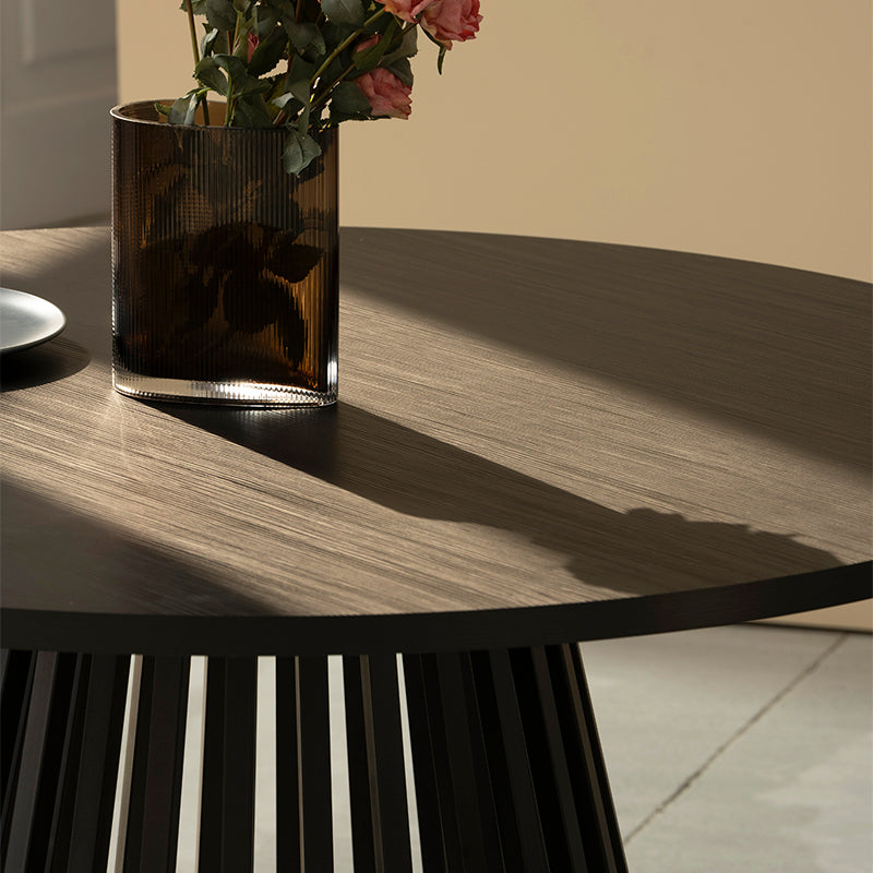 Runder Esstisch Veronica und 4 Armlehnenstuhl Sienna Garden [Esszimmerset] Ofcasafurniture DE