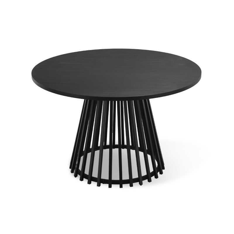 Runder Esstisch Veronica und 4 Esszimmerstühle Yasin [Esszimmerset] Ofcasafurniture DE