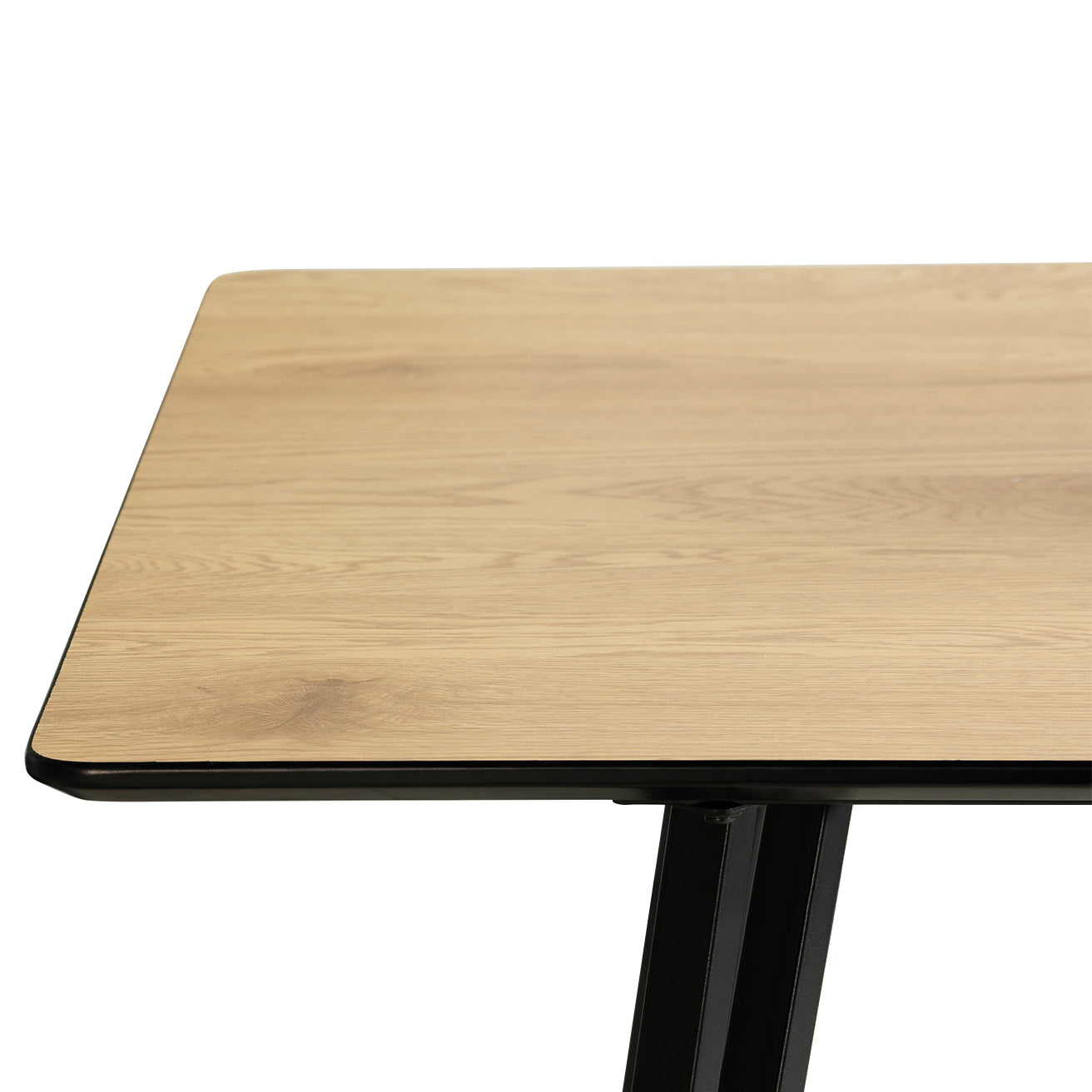 Fareeha Rechteckiger Esstisch [Holzfarbe] [160 cm]