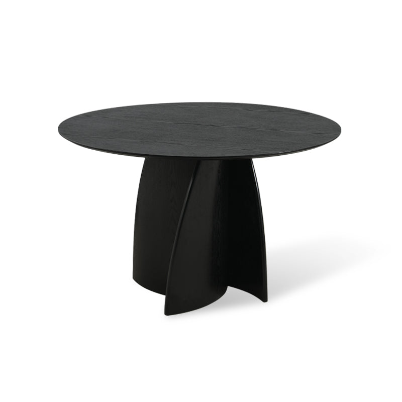 Runder Esstisch Gemma und 4 Esszimmerstuhl Zahra [Esszimmerset] Ofcasafurniture DE